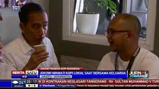 Singgah di Kopi Tuku, Jokowi Promosikan Kopi Lokal