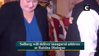 Norway PM Erna Solberg arrives in Delhi for 3-day visit
