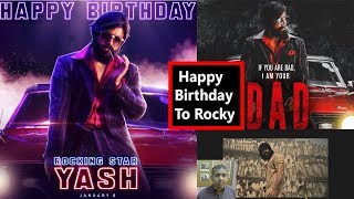 Happy Birthday To Rocking Star #YASH