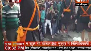 गुरू गोविन्द सिंह के प्रकाशोत्सव पर निकाली गई शोभायात्रा