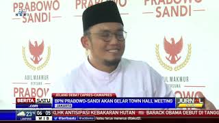 Prabowo-Sandi Akan Gelar Penyampaian Visi, Misi dan Program
