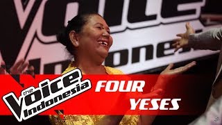 Semua Juri Memilih, Ibunda Dari Kontestan Ini Joget ???? | FOUR YESES | The Voice Indonesia GTV 2018