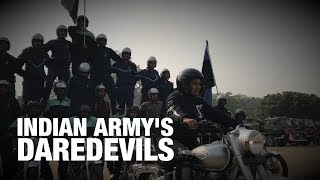 Meet Indian Army's motorcycle-borne 'daredevils' | Republic Day 2019 | Economic Times