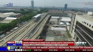 Proyek LRT Kelapa Gading-Velodrome Sudah Capai 97 Persen