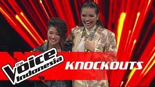 Kim vs Rambu | Knockouts | The Voice Indonesia GTV 2018
