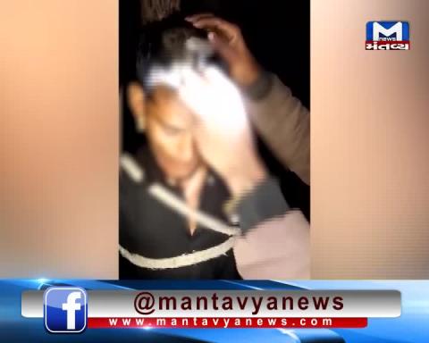 Banaskantha: People shaved the head of a lover who came to meet his girlfriend