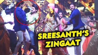 Sreesanth LIVE DANCE On ZINGAAT Song With Gath Bandhan Actor Abrar Qazi
