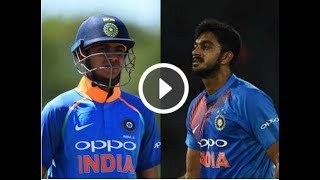 India vs Australia- Shubman Gill, Vijay Shankar to replace KL Rahul and Hardik Pandya