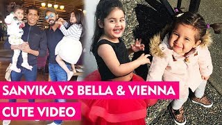 Sanvika Bella Vienna Cute Moments Will Melt Your Heart | Sreesanth | Karanvir Bohra