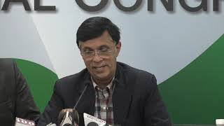 AICC Press Briefing By Pawan Khera at Congress HQ on Modi Govt's Spectrum Scams