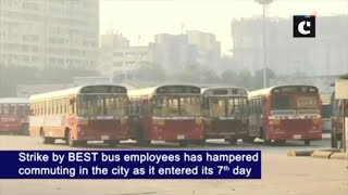 BEST bus strike enters 7th day in Mumbai