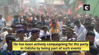 Dharmendra Pradhan participates in BJP Padyatra in Odisha’s Ganjam
