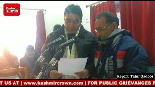 Oath ceremony of sarpanches Held at Mini secretrait karnah on 14-01-2019