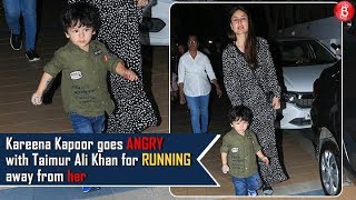 Kareena Kapoor goes ANGRY with Taimur Ali Khan for running away from her