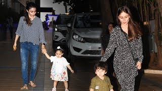 Taimur And Kareena Kapoor Attend Birthday Party At See Princess