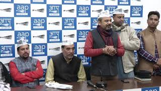 Cong and BJP People From Timarpur and Burari Joined AAP in Presence of AAP Leaders