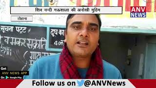 शिव नन्दी गऊशाला की अनोखी मुहीम || ANV NEWS