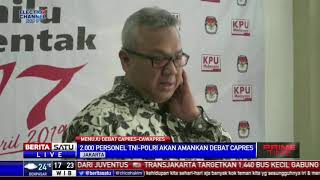 Dua Ribu Personel Gabungan TNI/Polri Amankan Debat Capres