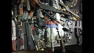 Maharashtra: Huge cache of weapons recovered from BJP leader in Dombivali