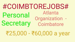 #COIMBTORE#JOBS  |Jobs near me | COIMBATOR | For Freshers and Graduates | No experience | At home |