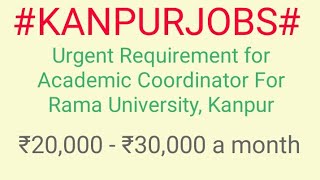 Jobs near me  #KANPURJOBS#  Jobs in Kanpur for Freshers and Graduates | No experience | At home |
