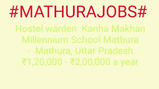 #JOBS#near#me|Jobs in MATHURA For Freshers and Graduates | No experience | Part Time | At Home |