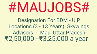 #JOBS#near#me|Jobs in MAU For Freshers and Graduates | No experience | Part Time | At Home |