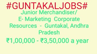 #JOBS#near#me|Jobs in GUNTAKAL For Freshers and Graduates | No experience | Part Time | At Home |