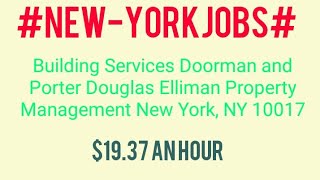 JOBS IN NEW YORK CITY   #NEWYORK#JOBS