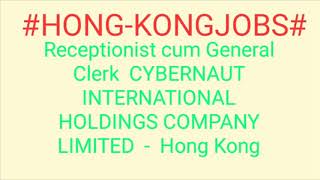 #HONGKONG#JOBS