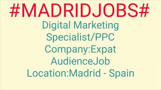 #MADRID#JOBS