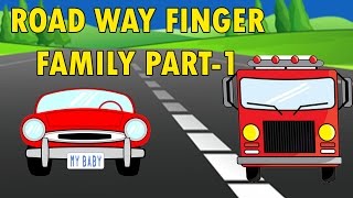 Road Ways Finger Family - 1 | Modes Of Transport | Learn Transport Vehicles