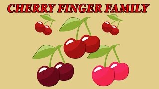 Cherry Finger Family | Fruit Finger Family