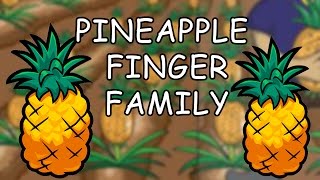 Pineapple finger family nursary rhymes song for kids and todlers
