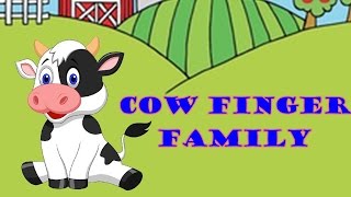 Cow Finger Family | Animal Finger Family