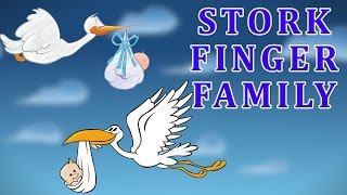 Stork | Animal Finger Family