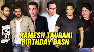 Ramesh Taurani Birthday Party | FULL VIDEO | Salman Khan | Jacqueline Fernandez | Bobby Deol