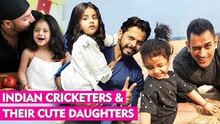 5 Indian Cricketers With Their Cute Daughters | Sreesanth, Harbhajan Singh, MS Dhoni