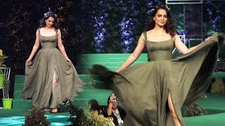 Kangana Ranaut Showstopper At Birla Cellulose Fashion show 2019