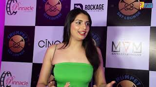 Actress Lekha Prajapati At Trumpet Sky Lounge Club Launch