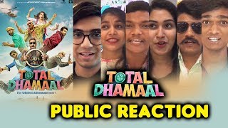 TOTAL DHAMAAL TRAILER | PUBLIC REACTION | Ajay Devgn, Anil Kapoor, Arshad, Riteish