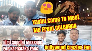 #Bollywood Crazies Fans Yashu/Biru Come All The Way From Gulbarga To Meet Me At Mumbai
