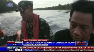 8 Korban Kapal Tenggelam di Sungai Kapuas Ditemukan Meninggal