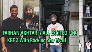 Farhan Akhtar Is All Excited For #KGF2 With Rocking Star YASH