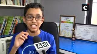12-year-old Pune boy designs ship 'ERVIS' to clean ocean