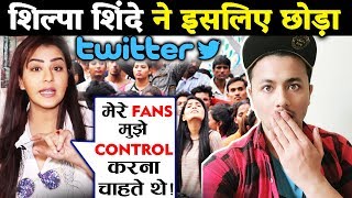 OMG! Shilpa Shinde BLAMES FANS For Deleting Twitter Account?