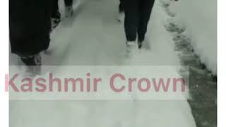 #MothersPain  #KashmirCrownWithKalaroos. Special Report On Another Mother In Pain Despite Snowfall.