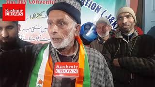 NC PDP workers from Khag Beerwah joined Rahul Gandhi fans association
