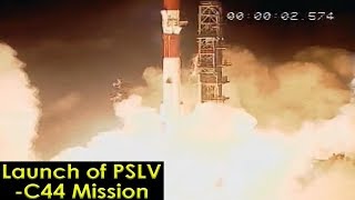 ISRO successfully launches military satellite Microsat-R | PSLV-C44 Launch Mission