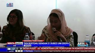 TKN Jokowi-Ma'ruf Amin Bertemu 21 Dubes Uni Eropa